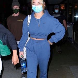 For Love And Lemons Blue Track Pants